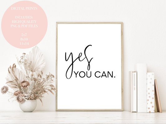 Yes You Can | Digital Download