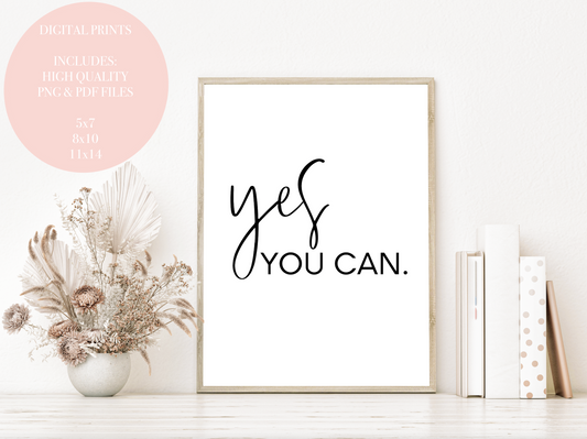 Yes You Can  |  Digital Download