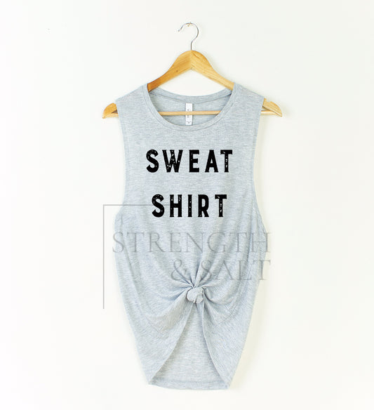 Sweat Shirt Muscle Tank