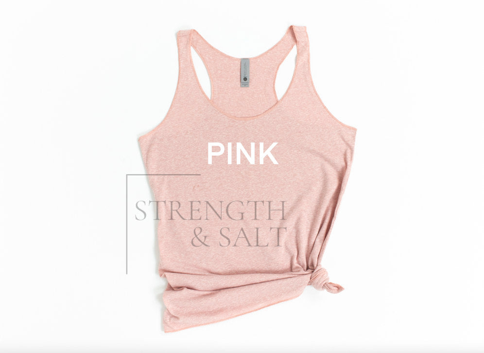 Just Peachy Racerback Tank