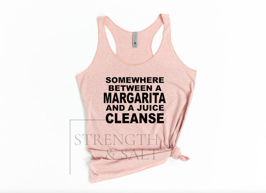 Margarita Juice Cleanse Racerback Tank