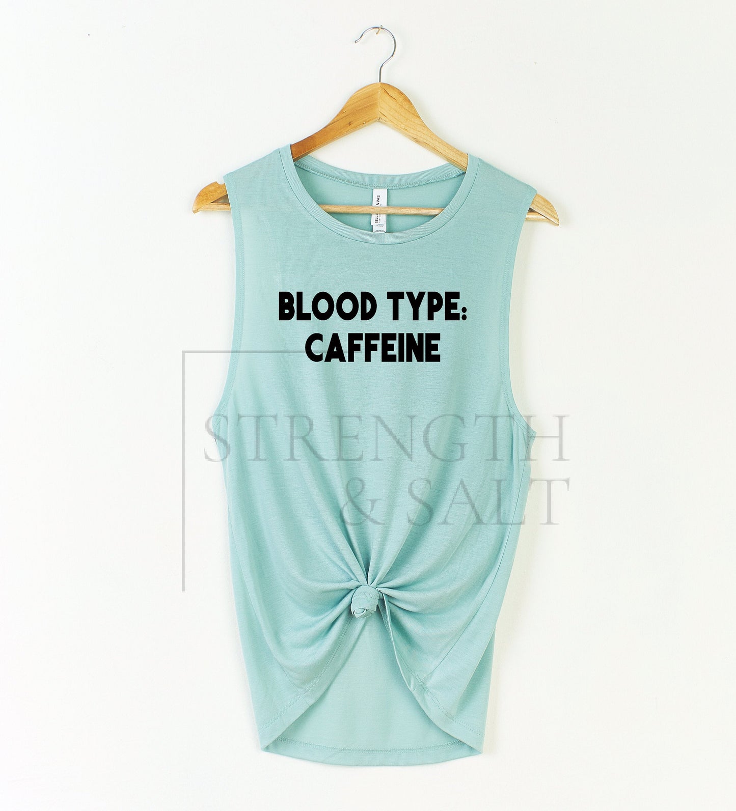 Blood Type Caffeine Muscle Tank