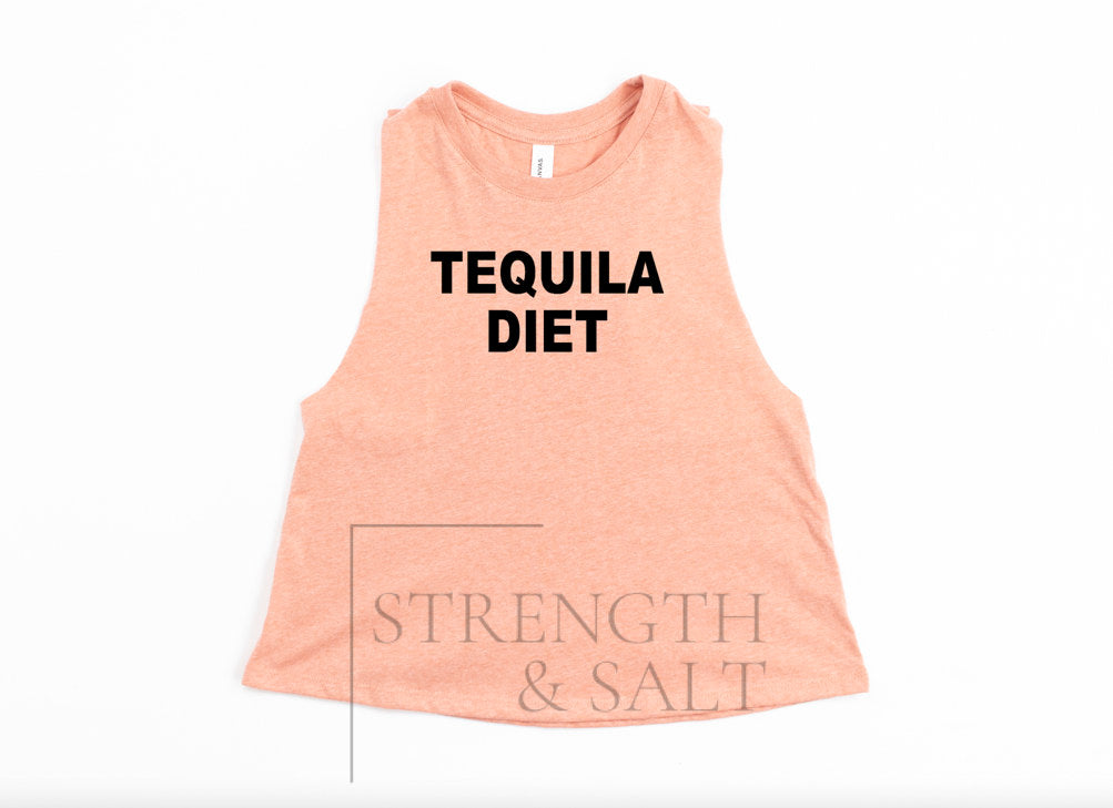 Tequila Diet Crop Top