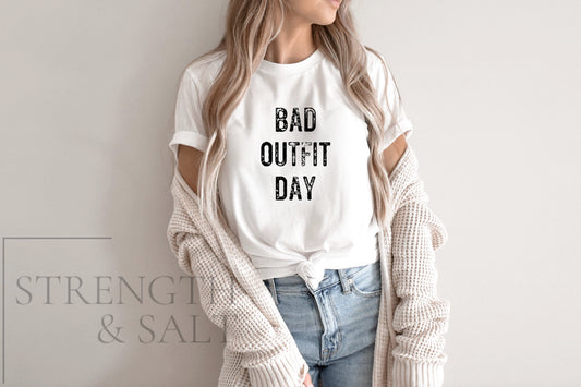 Bad Outfit Day Unisex Tee